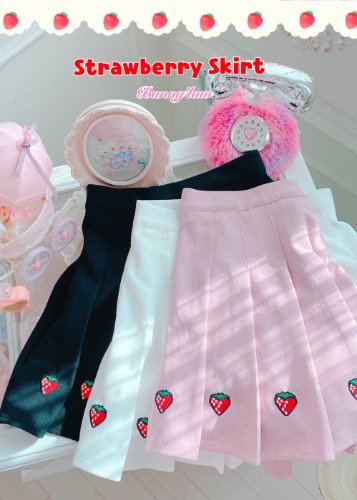 Strawberry Skirt (3color)