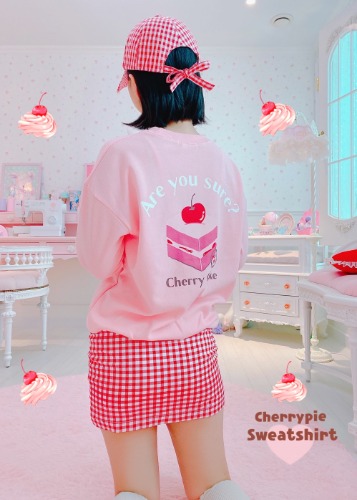 Cherry Cake Sweatshirt (3color)