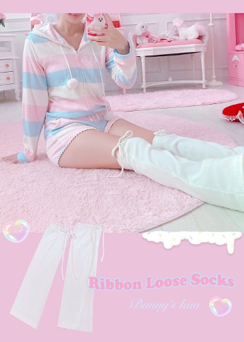 Ribbon Loose Socks
