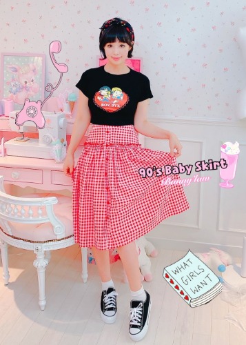 90&#039;s Baby Skirt (2color)