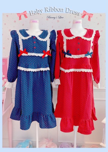 Baby Ribbon Dress (2color)