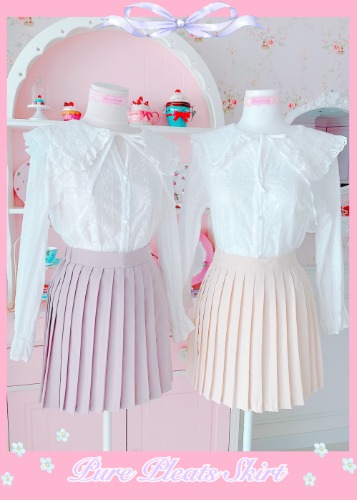 Pure Pleats Skirt (2color)