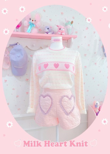 Milk Heart Knit