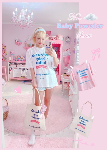 Baby Poweder Series (T-shirt, bag)
