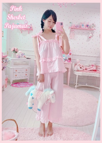Pink Sherbet Pajamas