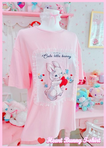 Heart Bunny T-shirt