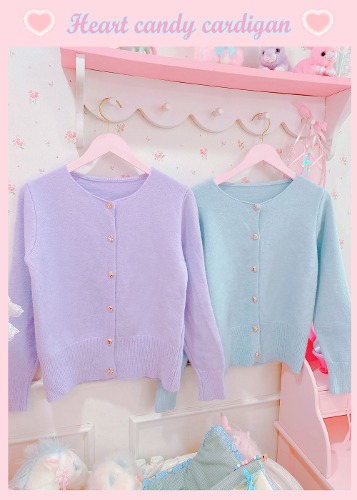 Heart Candy Cardigan (3color)